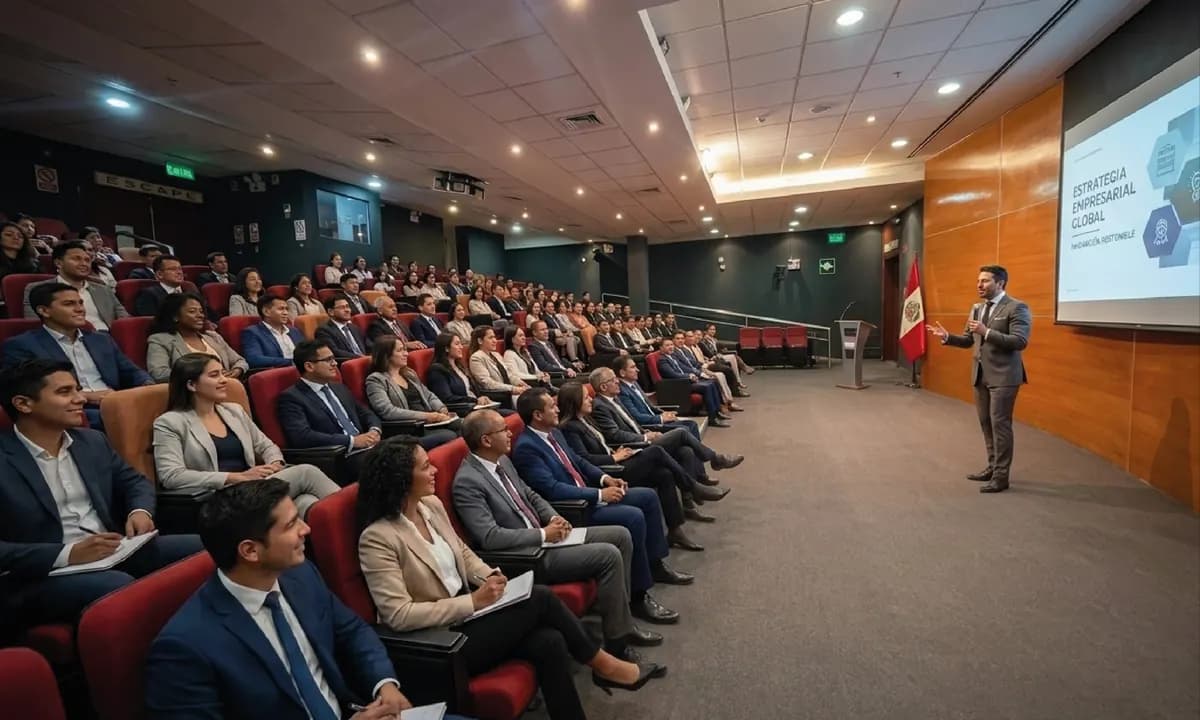 Interior del Auditorio Touring Lince con butacas y escenario