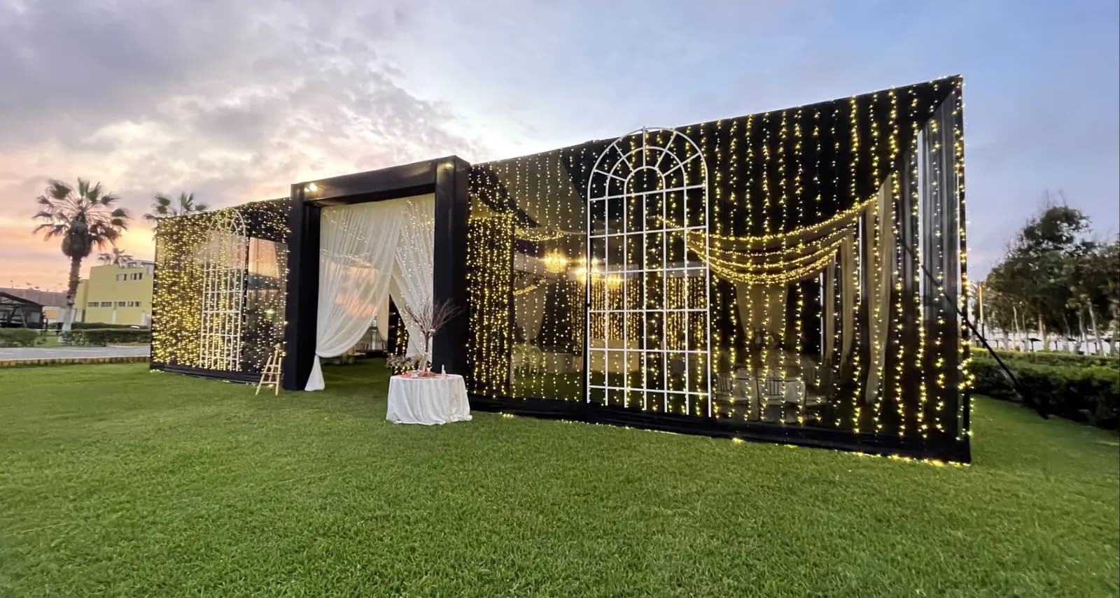 Evento al aire libre en las instalaciones de Touricamp